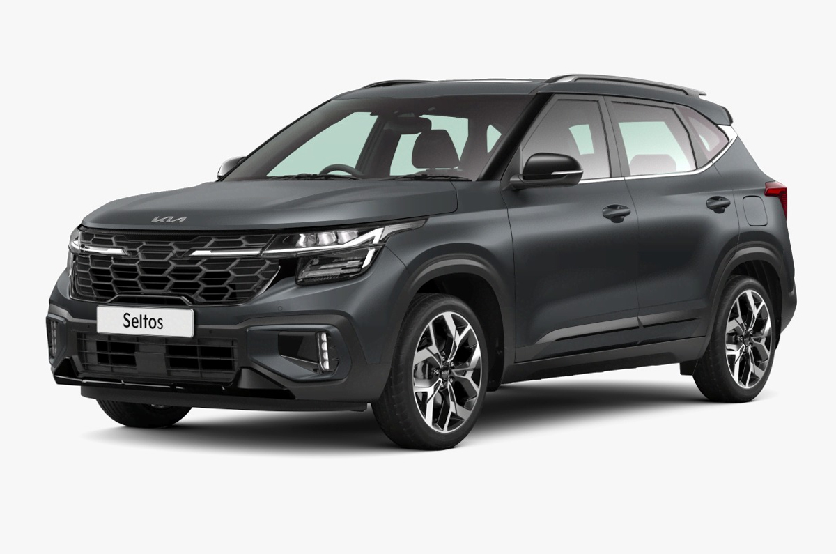 Kia Seltos front quarter Kia Seltos front quarter